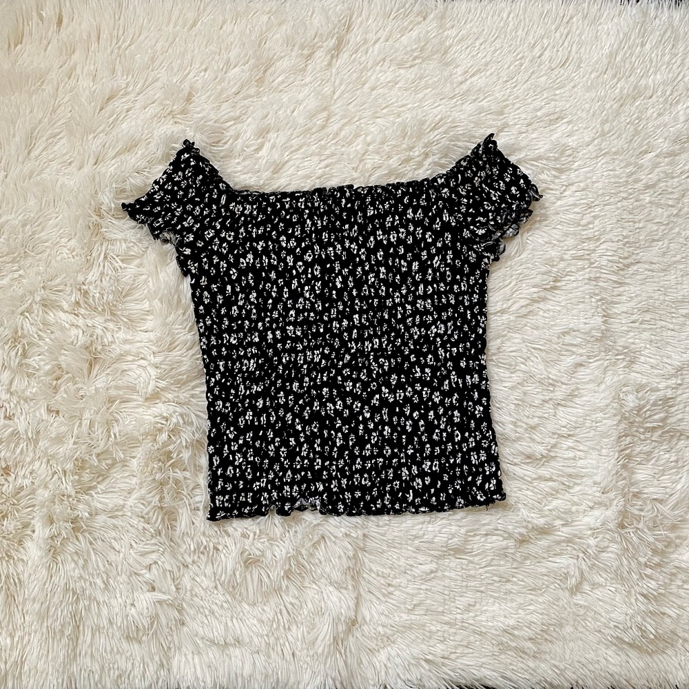 Off The Shoulder Cropped Top